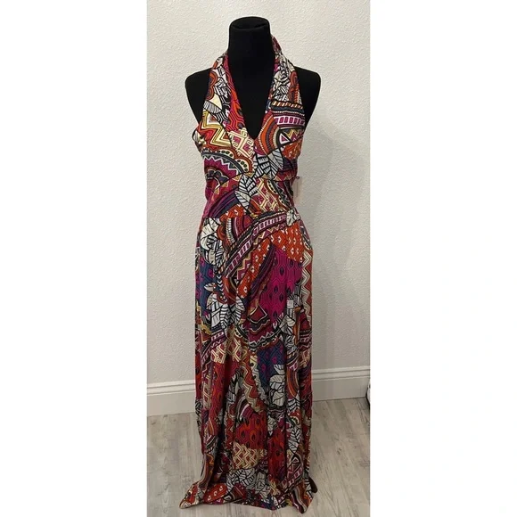 Maeve Anthropologie Cynthia Halter Dress - Size M - Picture 4 of 8